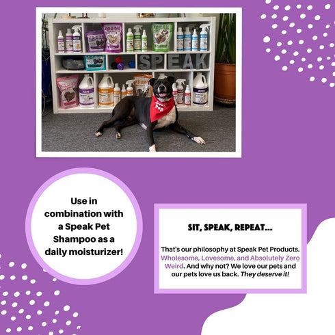 Dog Natural Leave-in Conditioning Spray Refill, Calming Lavender, 1 Gallon
