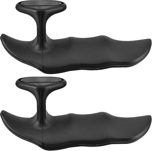 Yeebline 2 Pack Gym Grips Weight Lifting Grips, Ergonomics Workout Rubber Fingerless Anti-Slip Rypt Grip Hand Protector