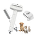 Sfutee Double-Sided Undercoat Rake for Shedding, Dematting Comb for Cats, Deshedding Dog Brush,