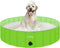 Furrybaby Foldable Dog Pool, Portable Pet Pool for Large Dogs, Indoor and Outdoor Use (Green, 47'')