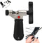 Universal Bike Chain Splitter, Breaker Repair Tool for Bicycle Chain Removal/Install with Chain Hook