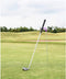 V-Shaped Golf Club Stand, Durable Stainless Steel, Keeps Clubs Clean, Dry & Visible, Easy to Carry Holder