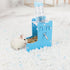 2 in 1 Hamster Hanging Water Bottle, Pet Auto Dispenser with Base for Hamster Rat Mouse, 125ML