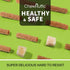 Chicken Dog Chew Sticks, Puffed Human Grade Dog Treat Sticks, Rawhide Alternative, Easy to Digest, 10pcs/Pack