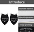 Yishuliwu Pack 2 Promoted to Big Brother Sister White Pet Dog Bandanas Triangle Scarf Bandanas Bibs Birthday Party
