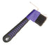Horse Hoof Pick Brush with Soft Touch Handle, Purple