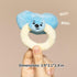 Layheld Set 3pcs) Cat Dog Chew Toy Cute Baby Cute Pacifier Bottle Rattle Plush Squeaker Toys Super Soft Indoor Play Pet