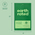 300 Count Earth Rated Dog Poop Bags, Thick Grab and Go Single Roll, Ideal for Backyard Pickups, Lavender Scented