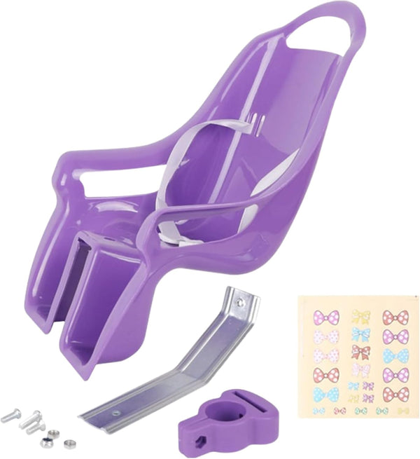 Generic Doll Bike Seat, Cute Babys Doll Carrier Seat for Kids Bike, Funny
