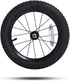 JOYSTAR Kids Bike Front Wheels Replacement - 12, 14, 16, 18 Inch with Solid Air Rubber Tire, Black & White
