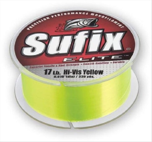 Sufix Elite Fishing Line, 4 lb, 330 YD Spool