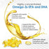 Omega-Caps HP Snip Tips for Cats & Smaller Dogs, 60 Capsules - Omega 3, EPA, DHA, Vitamins, Minerals