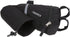 MOOCY Bike Frame Bag with Water Bottle Pouch for MTB Road Bike Cycling Accessories (Black)