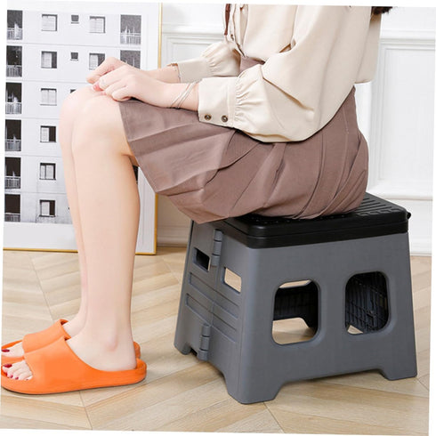 BESTonZON Portable Car Folding Toilet Outdoor Emergency Potty Durable Material Design for Camping Travel and Outdoor