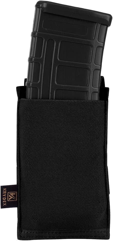 KRYDEX Molle 5.56mm Magazine Pouch, Single/Double/Triple Speed Mag Pouches