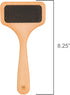 Redecker Fur Brush | Sheepskin and Fur Wire Slicker Brush | Daily Grooming for Rugs, Garments, Dogs, and Cats | Made in