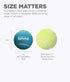 Outward Hound Squeaker Ballz Fetch Dog Toy, Medium Size, 6-Pack for Interactive Play