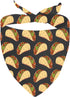 JXGZSO 1 Piece Taco Dog Bandana Taco Tie On Scarf Festive Dog