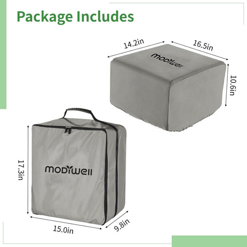 LE-310 Dry Flush Toilet Carrying Bag with Waterproof Cover, Portable Travel Toilet Storage Organizer Protector