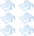 6 Pieces Acrylic Transparent Fish Tank Glass Cover Clip, Support Holders for Rimless Aquarium