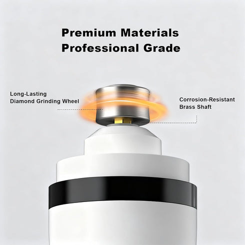 QVJFZUD 3-Speed 7000-9000 4 Silent Groom Pro, Dog Nail Grinder with LED Light, RPM, Diamond Bits & Adjustable Guard