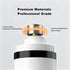 QVJFZUD 3-Speed 7000-9000 4 Silent Groom Pro, Dog Nail Grinder with LED Light, RPM, Diamond Bits & Adjustable Guard