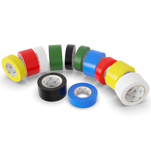 Great Call Athletics MMA (1", | Wrestling Deluxe Plastic Striping Mat Tape | Stripe Taping Gym Floor Reusable BJJ