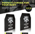 Weighted Vest Plates - 5.51/8.81/15.43/20.94LB Pair for Strength Training & Heavy Workouts