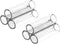 6-Tube Fish Shrimp Feeder Glass Breeding Tube, Aquarium Pipe Shelter Tube for Fish Tank Decorations