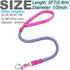 2/3/4/6/10 Foot Reflective Dog Leash - Strong Nylon Braided Dog Training Leash for Large Medium Small Dogs