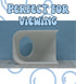 REEFSHAPE Aquarium Corner Plug Underground Tunnel, Unique Fish & Shrimp Hideout Made in USA