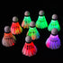 LED Badminton, 10 Pack Colourful Shuttlecock, Dark Night Goose Feather Glow Birdies for Sports Activities