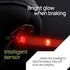panaride R15 500 Set Smart Bike Lights Front and Back, Kit, USB C Rechargeable with Auto Brake Sensing, Lumen