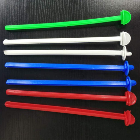 XAGMODSHN 5Pcs Plastics Bird Stand Bright Color Perches Training Tool Paw Grinding Toy for Birds Cage Accessories