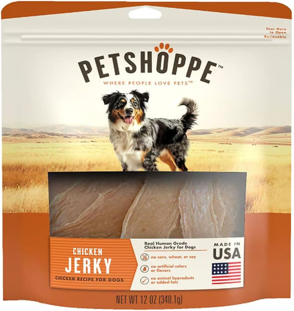 PetShoppe Premium Chicken Jerky Dog Treats (12 oz)