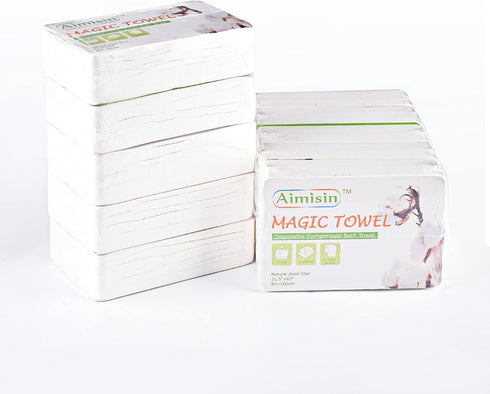 Compressed Towels Disposable Soft Durable Towels 100% Cotton for Home Bathroom Travel