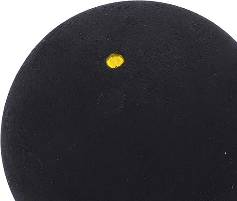 Single Dot Squash Ball, 37mm Beginner Rubber Squash Racket Ball for Competition Training