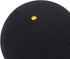 Single Dot Squash Ball, 37mm Beginner Rubber Squash Racket Ball for Competition Training