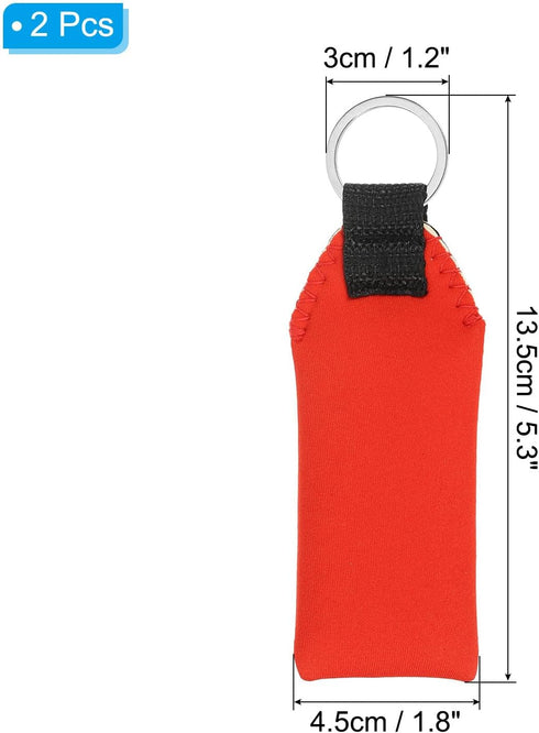 PATIKIL Floating Neoprene Keychain Waterproof Buoyant Keychain for Fishing, Sailing, Surfing, Kayaking