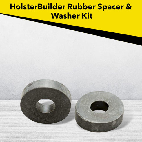 Rubber Spacer & Washer Kit (1/8 Inch - Pack of 25) | Universal Rubber Washer Spacer O Rings for Screws