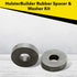 Rubber Spacer & Washer Kit (1/8 Inch - Pack of 25) | Universal Rubber Washer Spacer O Rings for Screws