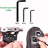 ZERAY Carbon Road Bike Pedals, Clipless Pedals Compatible with Look Keo for Road Cycling