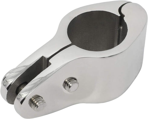 NovelBee 4pcs 316 Stainless Steel Bimini Top Hinge Rail Mount 1"