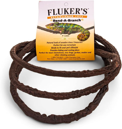 Fluker's Small Animal Bend-A-Branch Habitat Decor, Medium, Brown