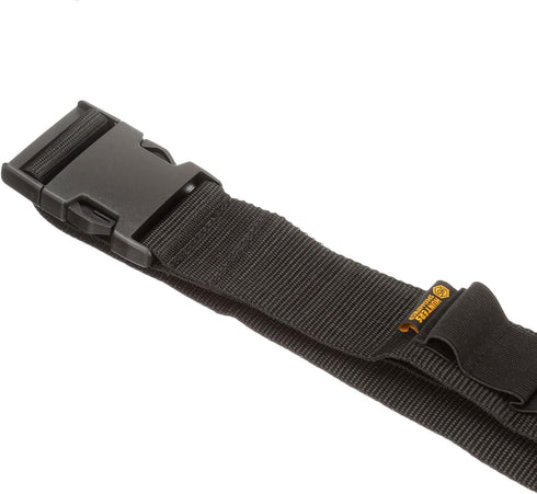 HUNTERS SPECIALTIES Adjustable Round Tactical Shotgun Shell Belt, Holds Up To 25 Shells, Black