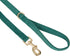Soft Corduroy Fibric Dog Leash, 5 Feet Length Lead with Heavy Duty Rotating Hook for Medium Large Dogs (M, Green)
