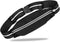 Triathlon Race Belt with Bib Holder - Water-Resistant Zipper Pouch - Reflective