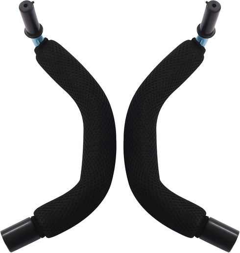 CNCEST Rear Child Bike Seat Attachment with Nonslip Handrails & Seat Cushion, Upthehill Full Fence Rear Mount Baby
