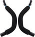 CNCEST Rear Child Bike Seat Attachment with Nonslip Handrails & Seat Cushion, Upthehill Full Fence Rear Mount Baby