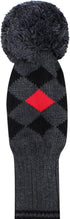 Scott Edward 4 Pieces Knit Wood Golf Club Head Covers, Fit Over Driver Wood and Fairway Wood